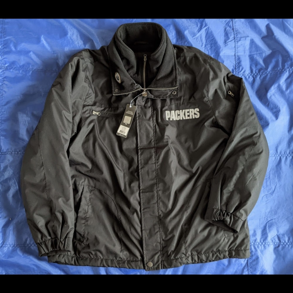 NFL Green Bay Packers Tech Jacket NWT